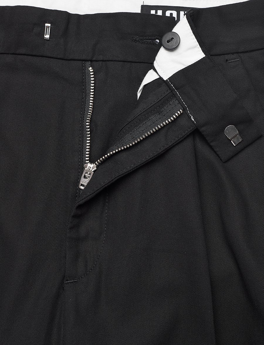 Hope - Cropped High Waist Trousers - anzugshosen - black - 3