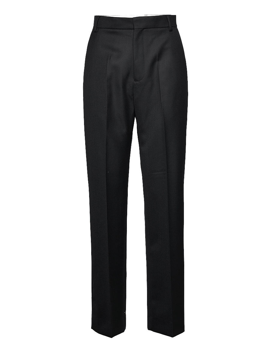 Hope - Straight-leg Suit Trousers - anzugshosen - black - 1