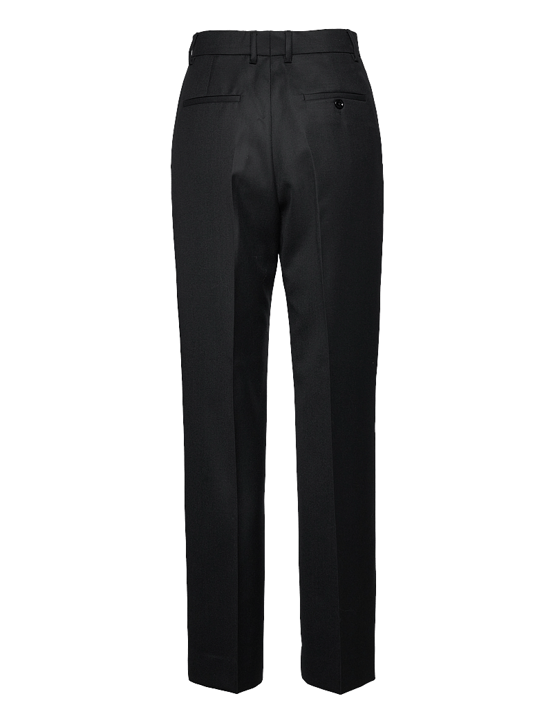 Hope - Straight-leg Suit Trousers - kostymbyxor - black - 2