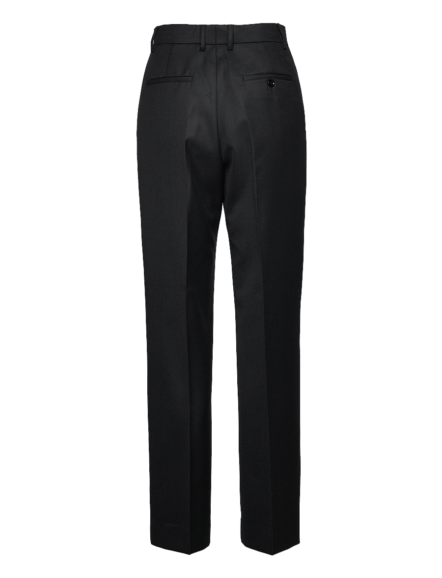 Hope - Straight-leg Suit Trousers - anzugshosen - black - 2