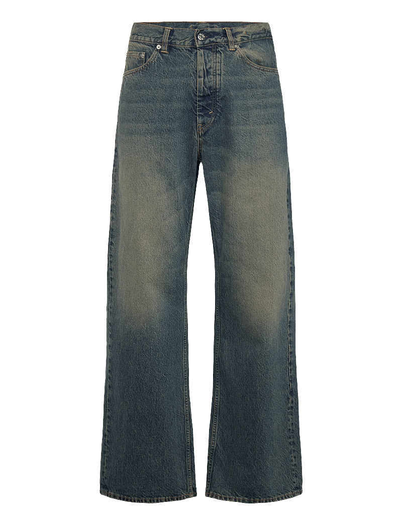 Hope - Criss Jeans Mid Blue Dirty - loose jeans - mid blue dirty - 0