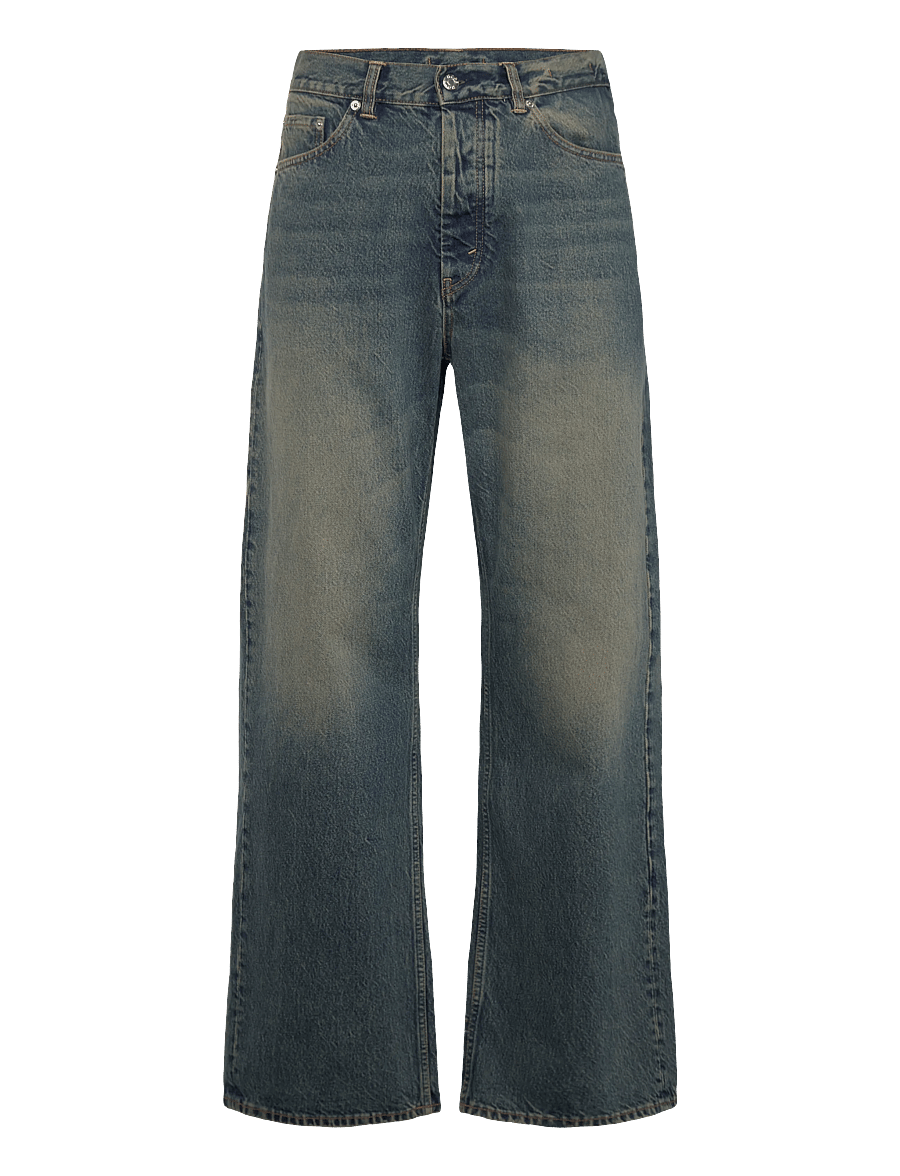Hope - Criss Jeans Mid Blue Dirty - rúmar gallabuxur - mid blue dirty - 0