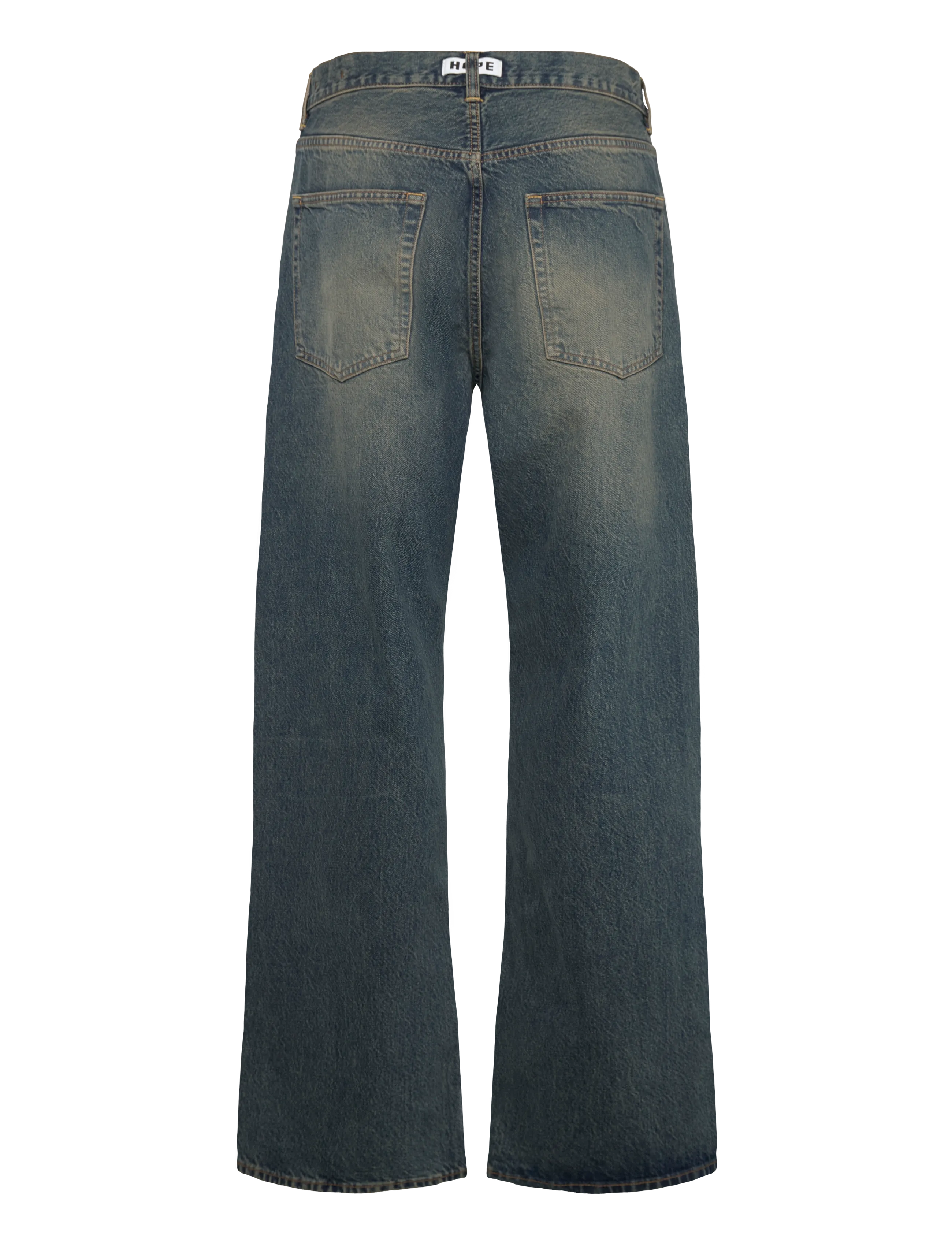 Hope - Criss Jeans Mid Blue Dirty - loose jeans - mid blue dirty - 1