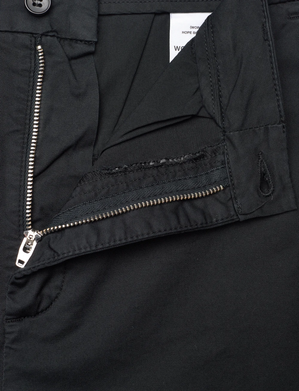 Hope - Tapered-leg Stretch Chinos - chinos - black - 3