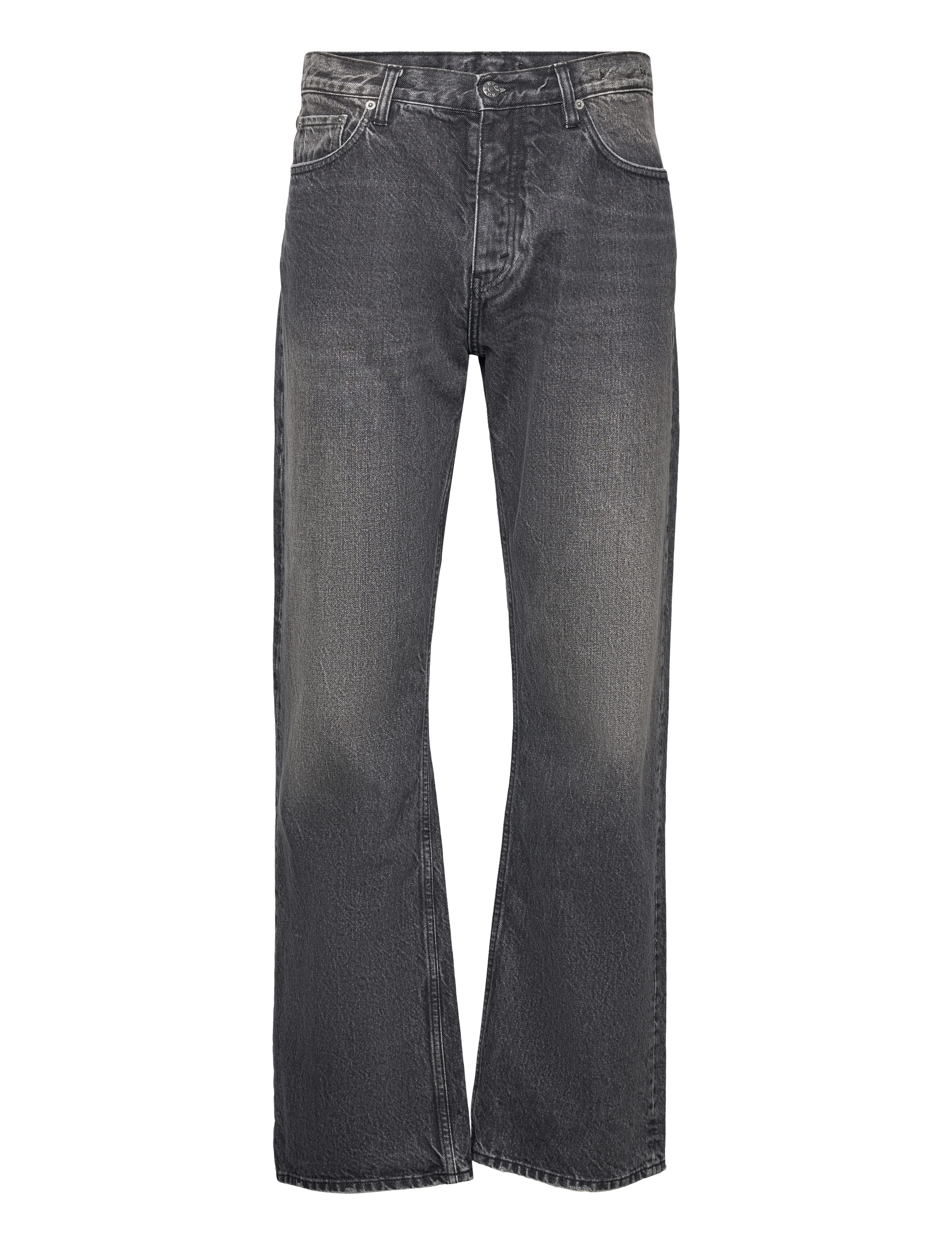 Relaxed Bootcut Jeans - BLACK ECRU VINTAGE