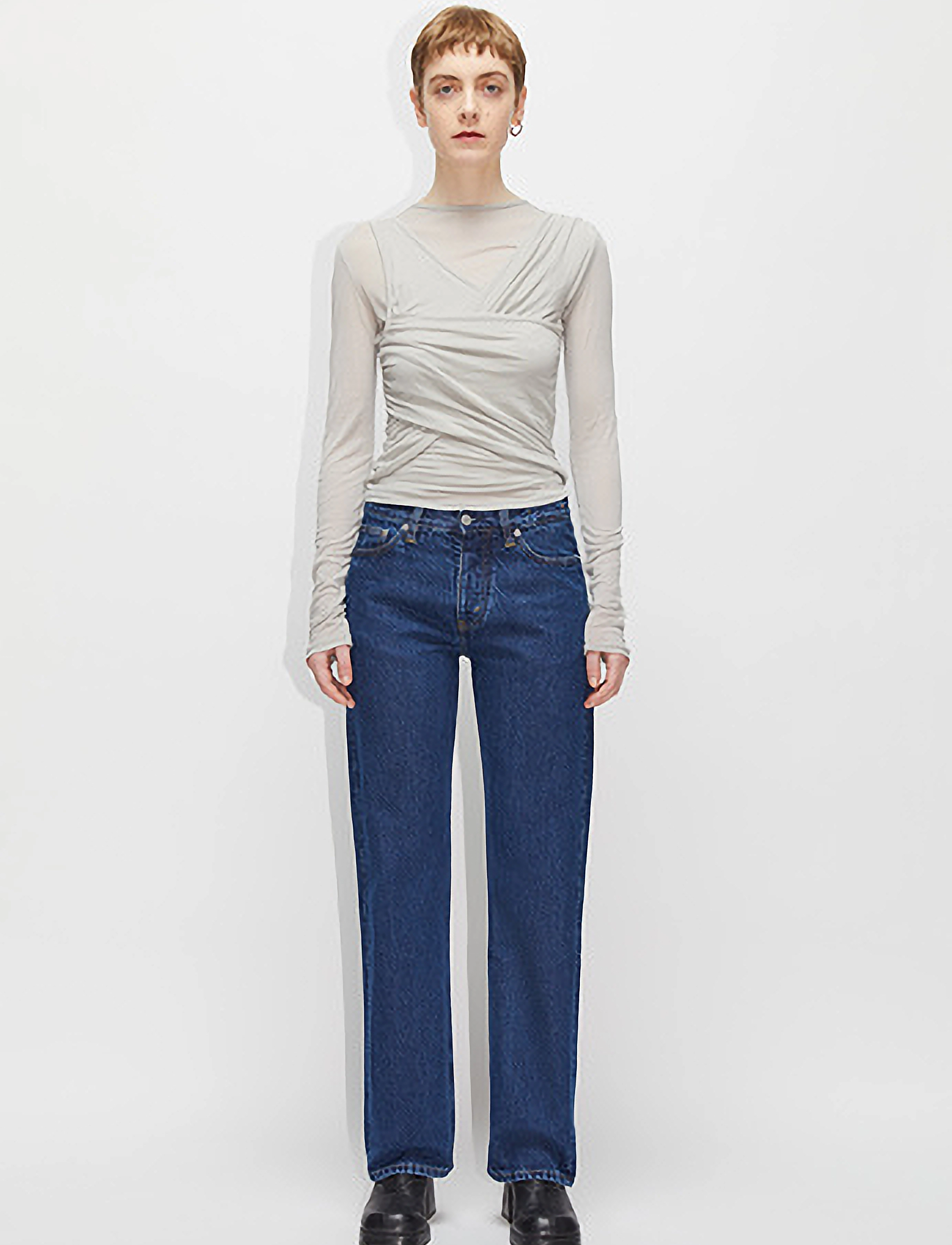 Hope Rush Jeans - Jeans - DK INDIGO WASH / blue