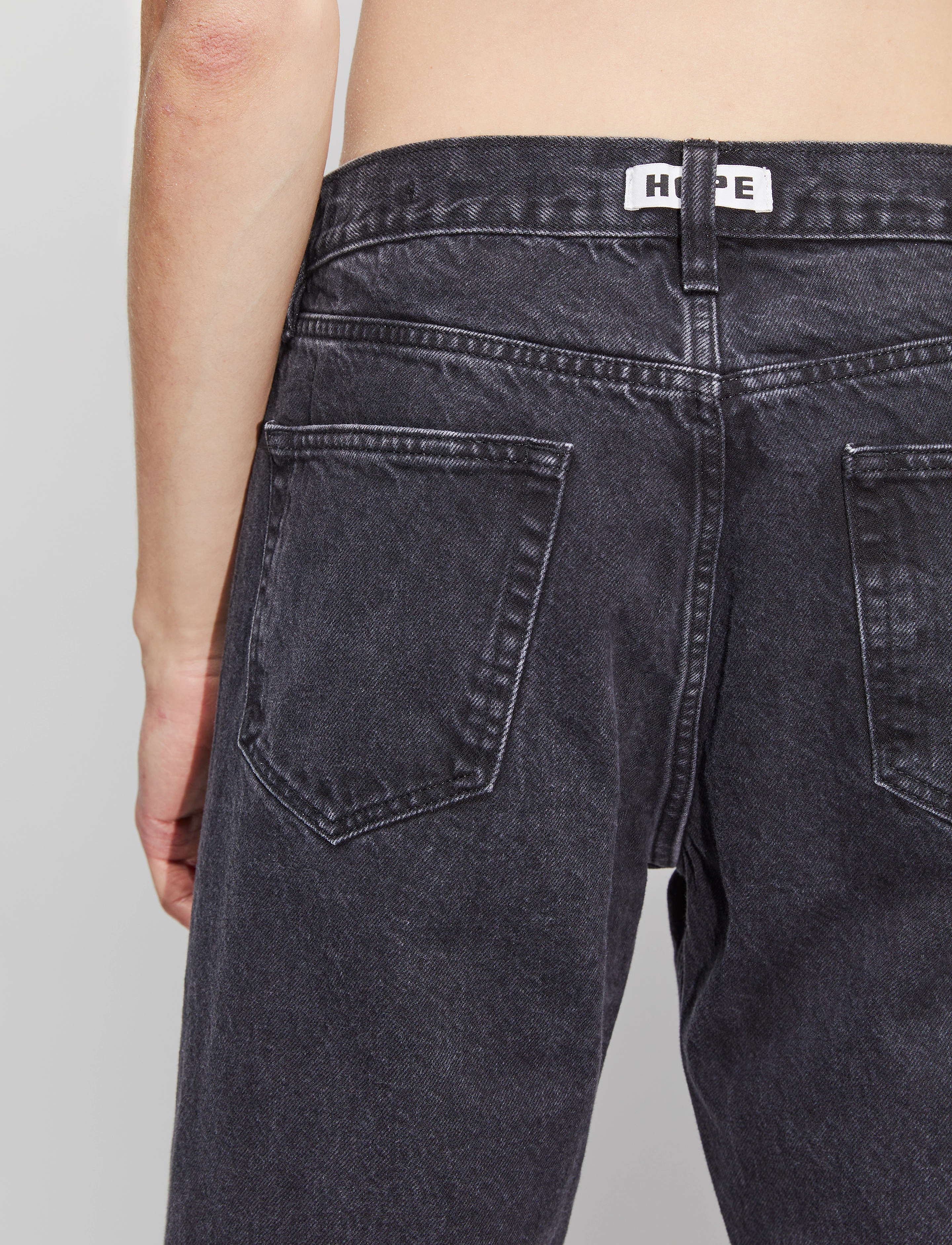 Hope - Rush Jeans - loose jeans - washed black - 4