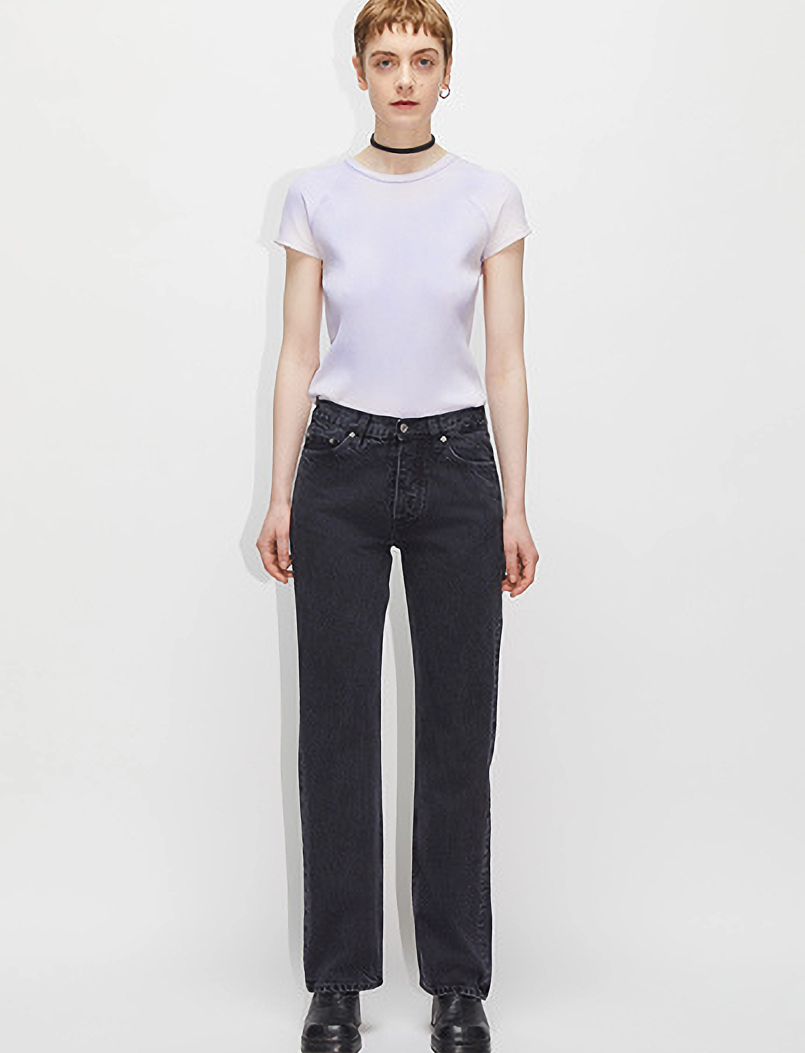 Hope Rush Jeans - Riided - WASHED BLACK / black