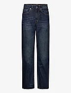 Slim High-Rise Jeans - DARK BLUE VINTAGE