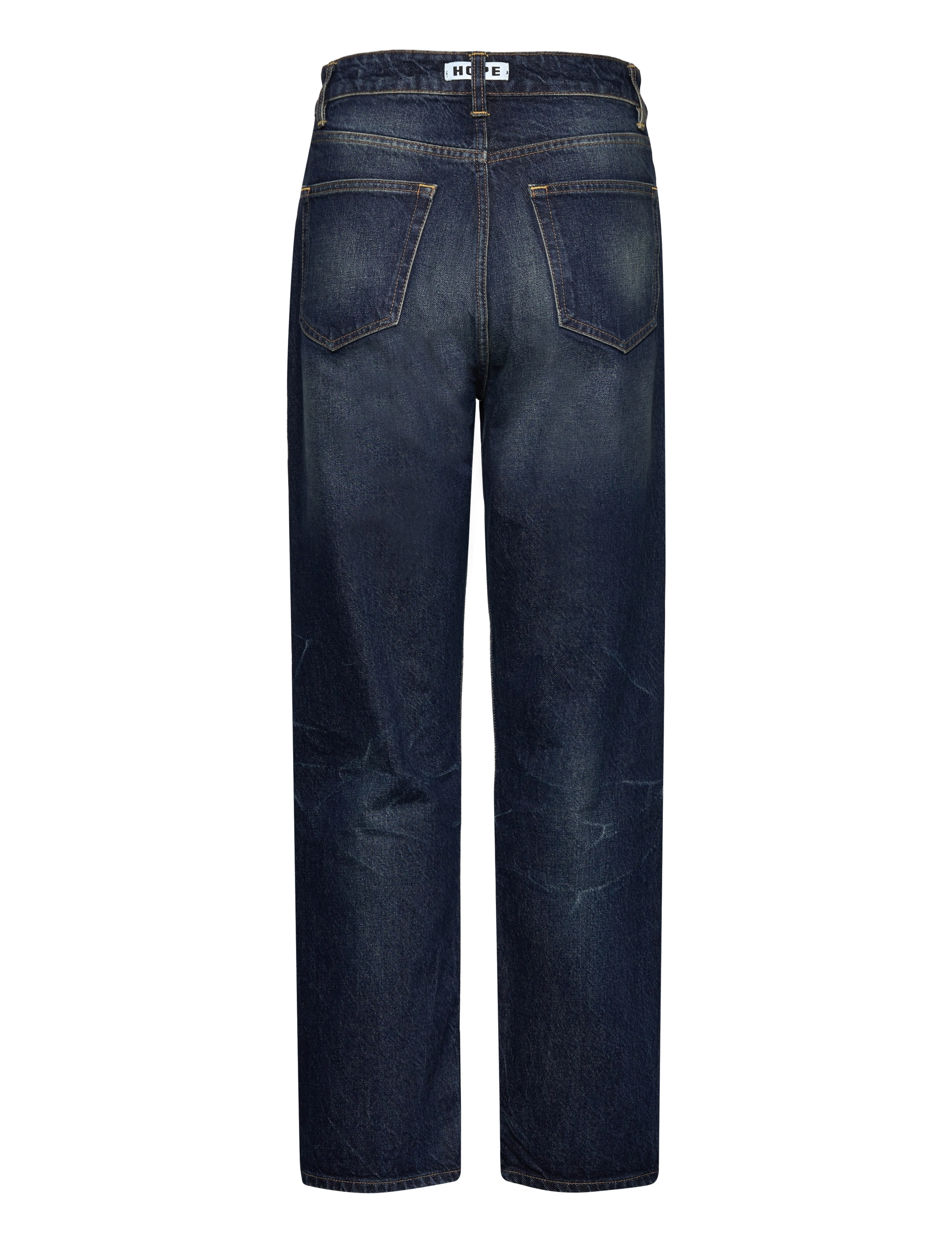 Hope - Slim High-Rise Jeans - leveälahkeiset farkut - dark blue vintage - 1