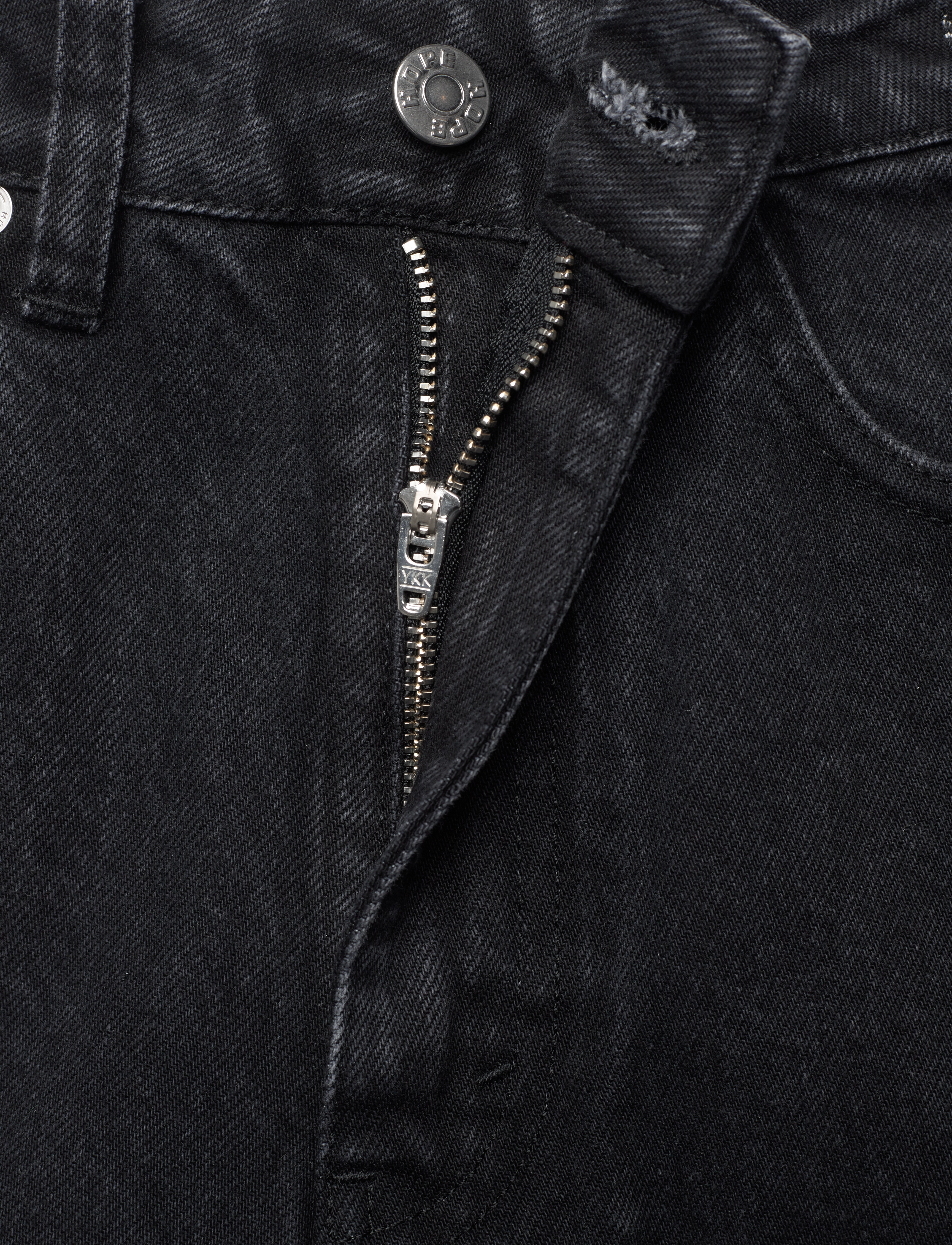 Hope - Slim High-Rise Jeans - washed black - 3