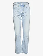 Slim High-Rise Jeans - LT BLUE VINTAGE