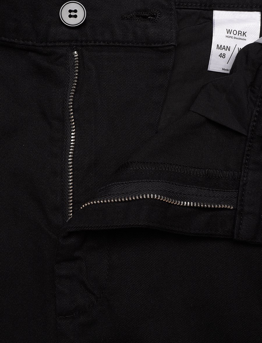 Hope - Regular Chinos - chino püksid - black brushed twill - 3