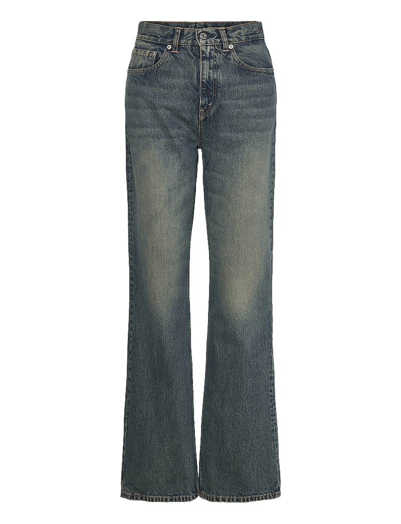 Hope - Beat Jeans Mid Blue Dirty - hosen mit weitem bein - mid blue dirty - 0