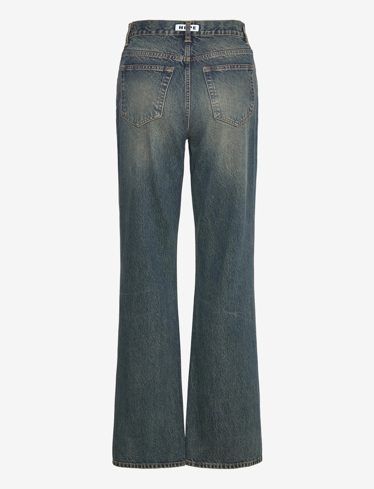 Hope - Beat Jeans Mid Blue Dirty - hosen mit weitem bein - mid blue dirty - 1