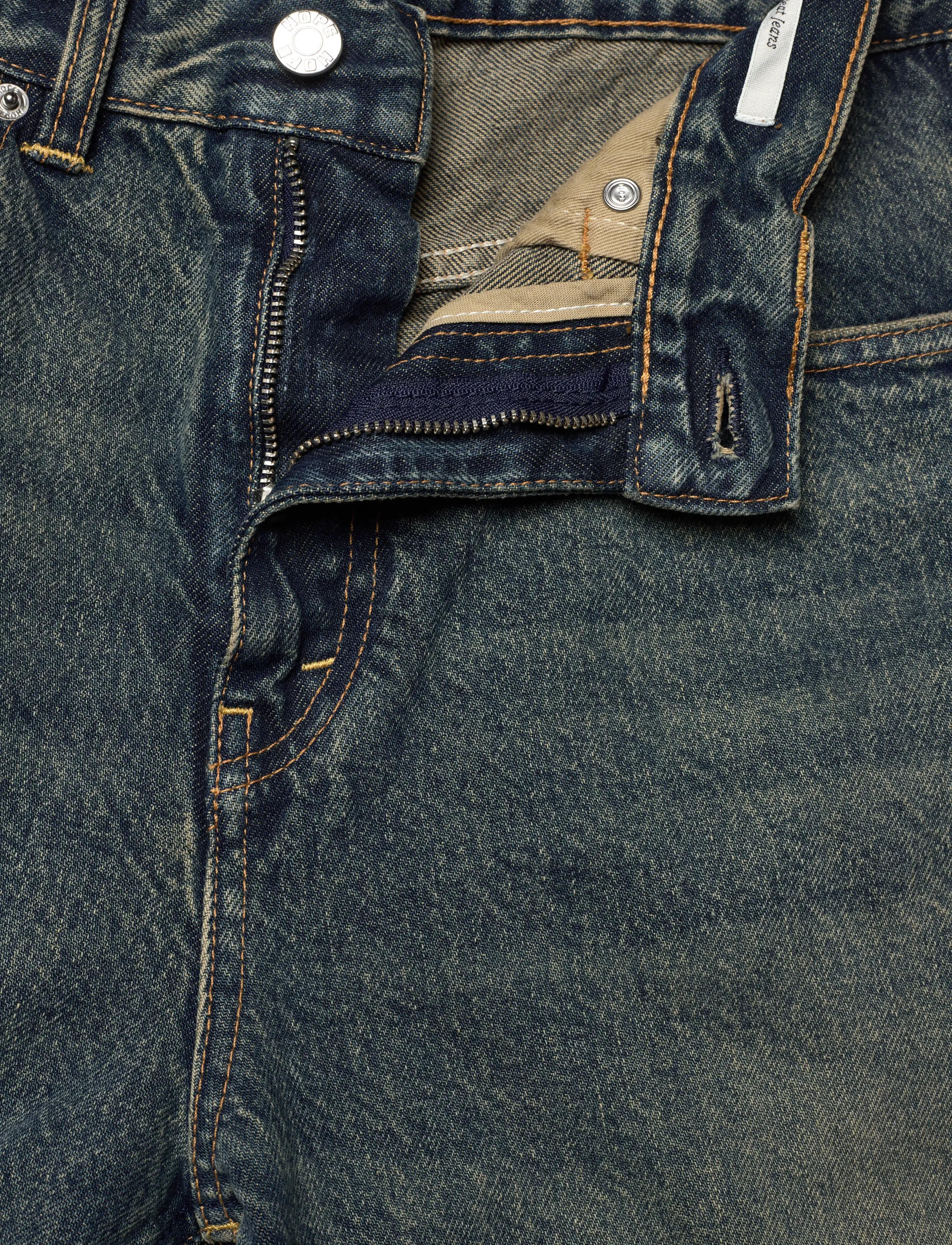 Hope - Beat Jeans Mid Blue Dirty-31 - wide leg jeans - mid blue dirty - 3
