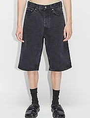 Hope - Criss Shorts Washed Black - nordic style - washed black - 0