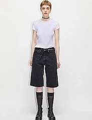 Hope - Criss Shorts Washed Black - jeansshorts - washed black - 7