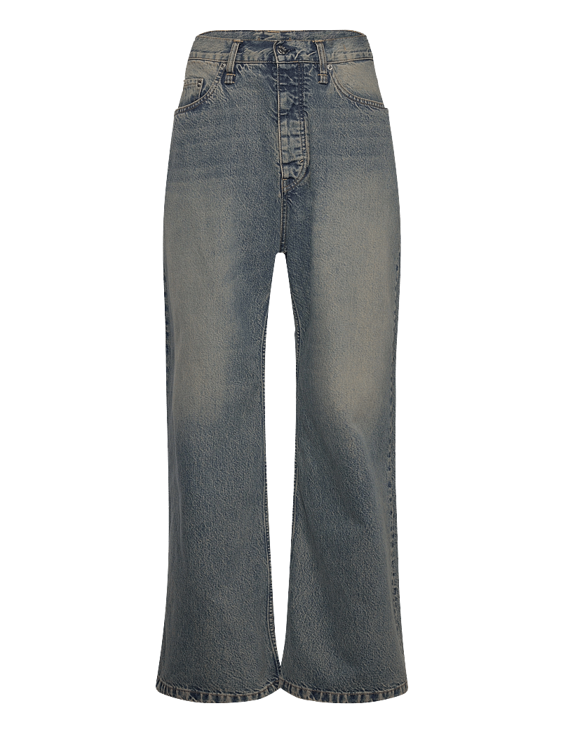 Hope - Skid Jeans Mid Blue Dirty - loose jeans - mid blue dirty - 1