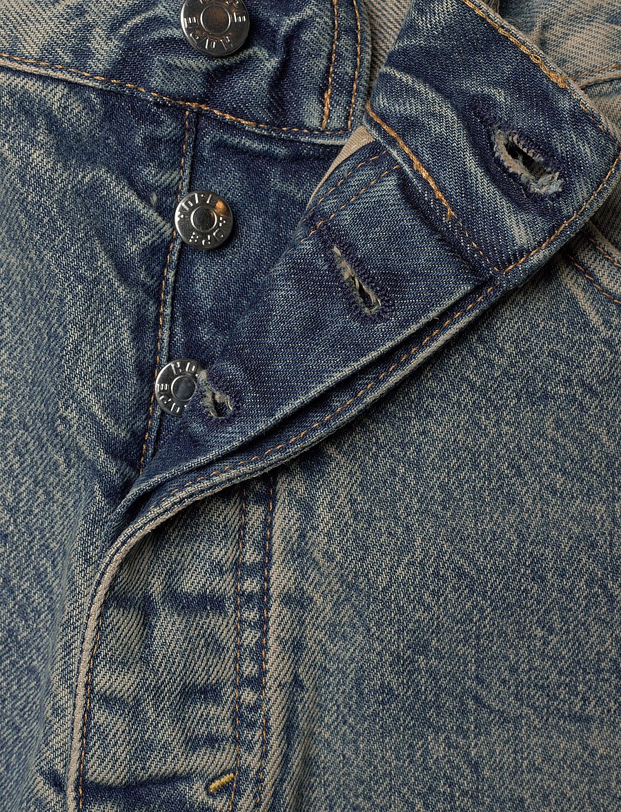 Hope - Skid Jeans - rúmar gallabuxur - mid blue dirty - 5