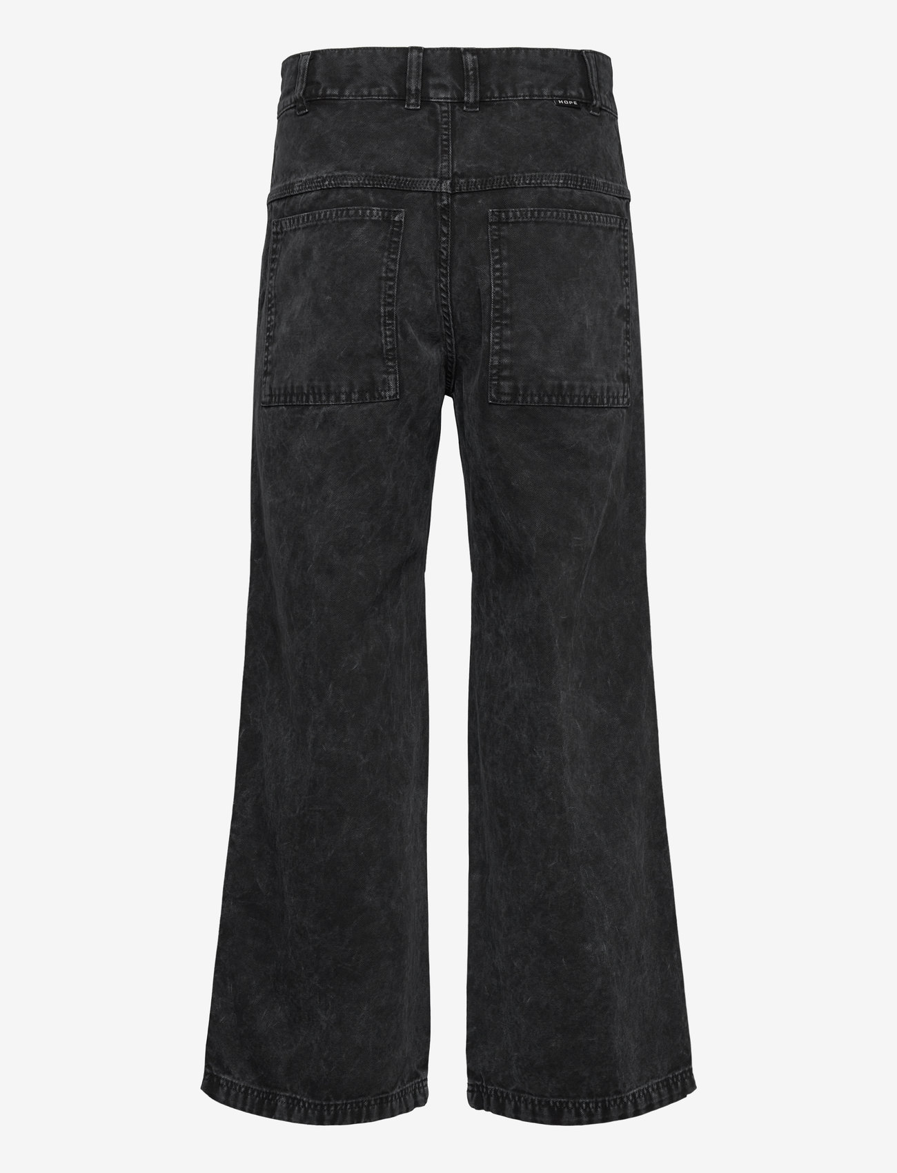 Hope - Stamp Trousers Black Marble - loose jeans - black marble - 1