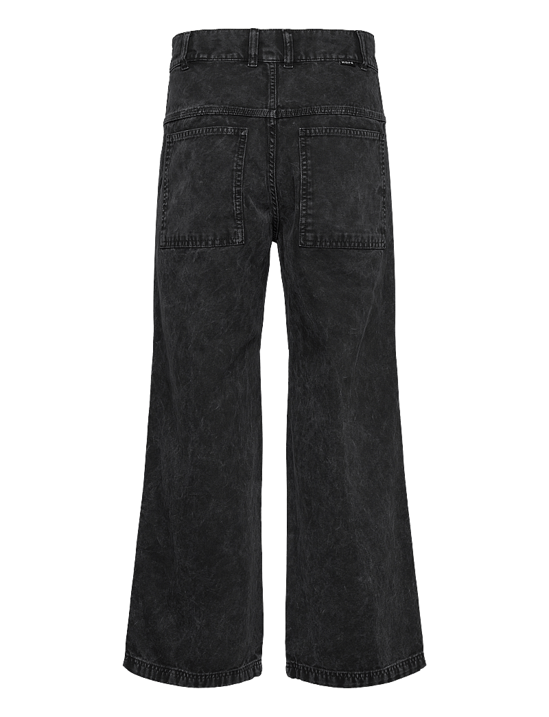 Hope - Stamp Trousers Black Marble - loose jeans - black marble - 1