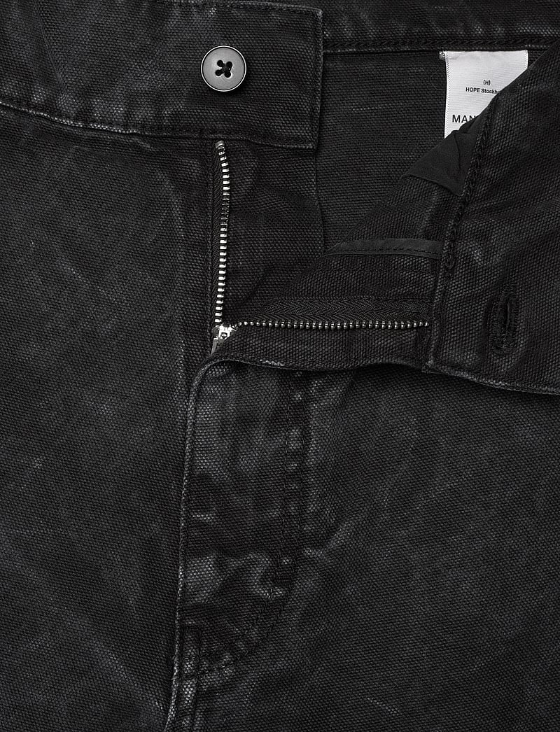 Hope - Stamp Trousers Black Marble - loose jeans - black marble - 3