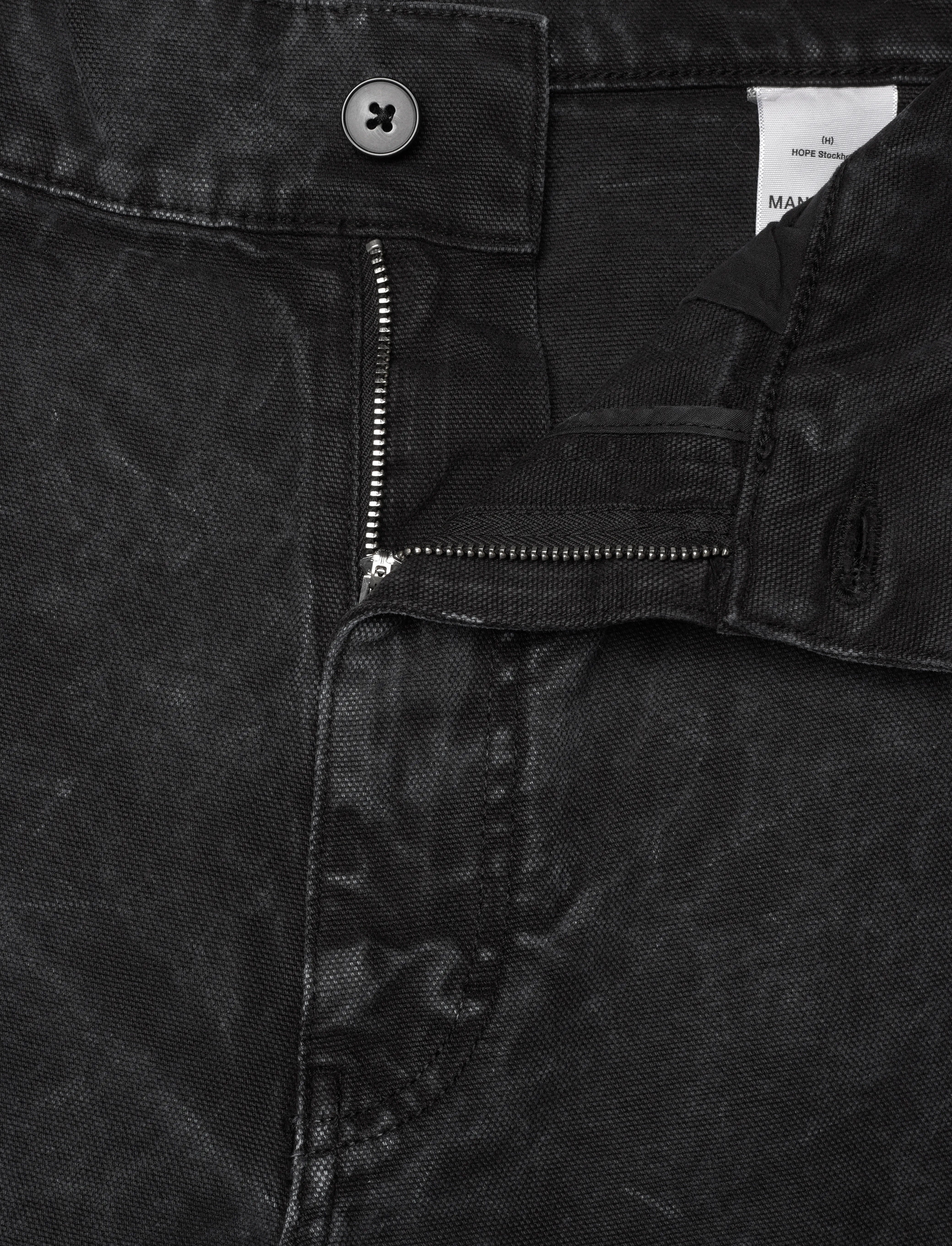 Hope - Stamp Trousers Black Marble - bukser & jeans - black marble - 3