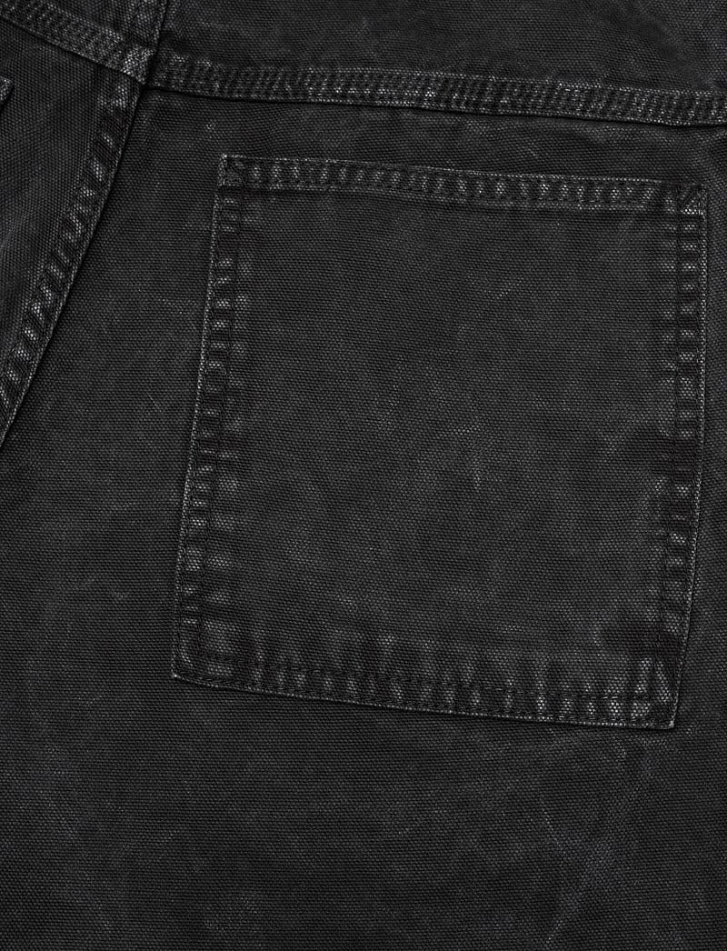 Hope - Stamp Trousers Black Marble - loose jeans - black marble - 4