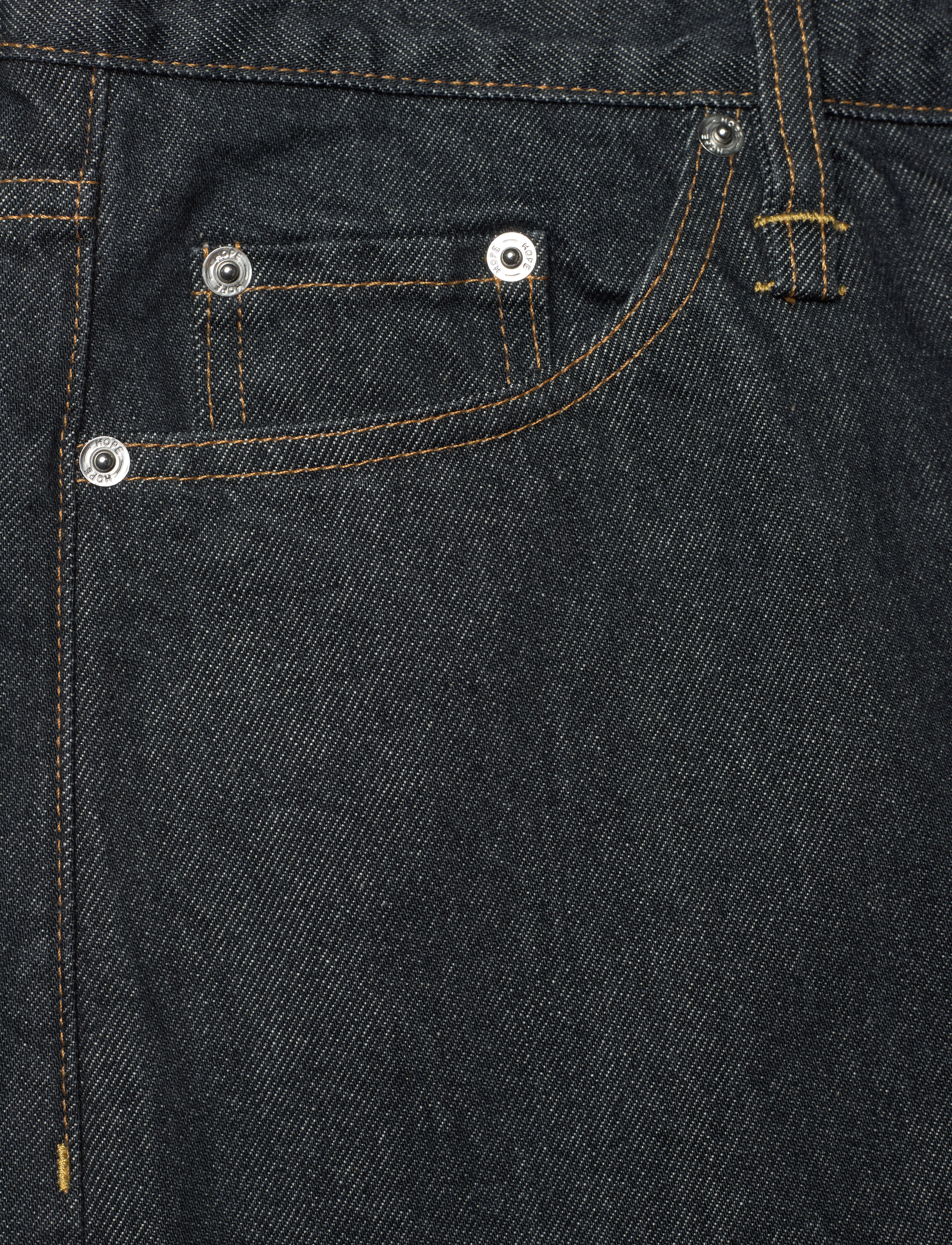 Hope - Skid Jeans Rinsed Black - vide jeans - rinsed black - 2