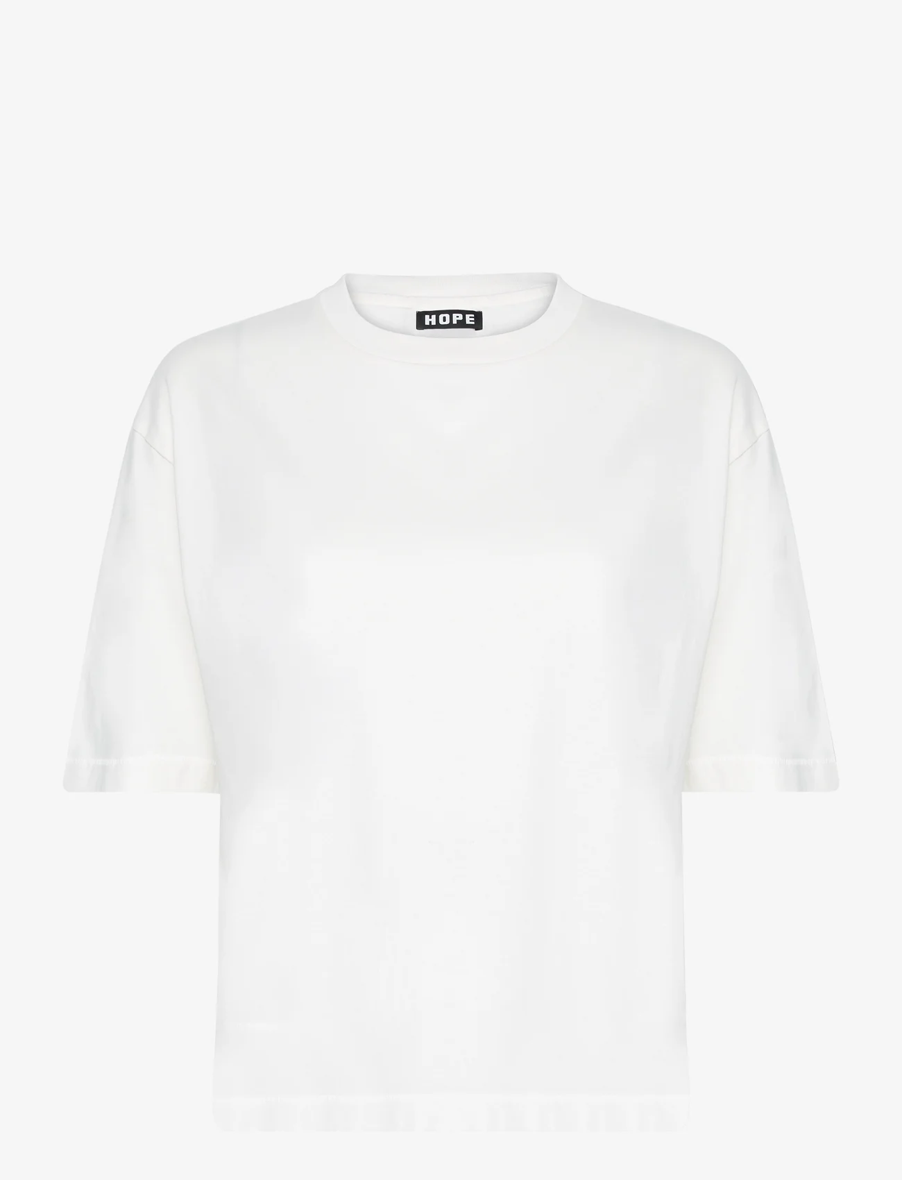 Hope - Boxy T-Shirt - t-shirts - offwhite jersey - 0