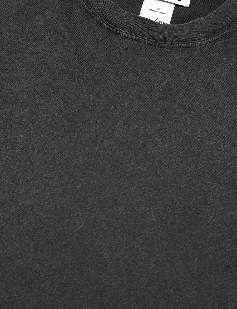 Hope - Spark Longsleeve Washed Black Jersey-44 - tops met lange mouwen - washed black jersey - 2