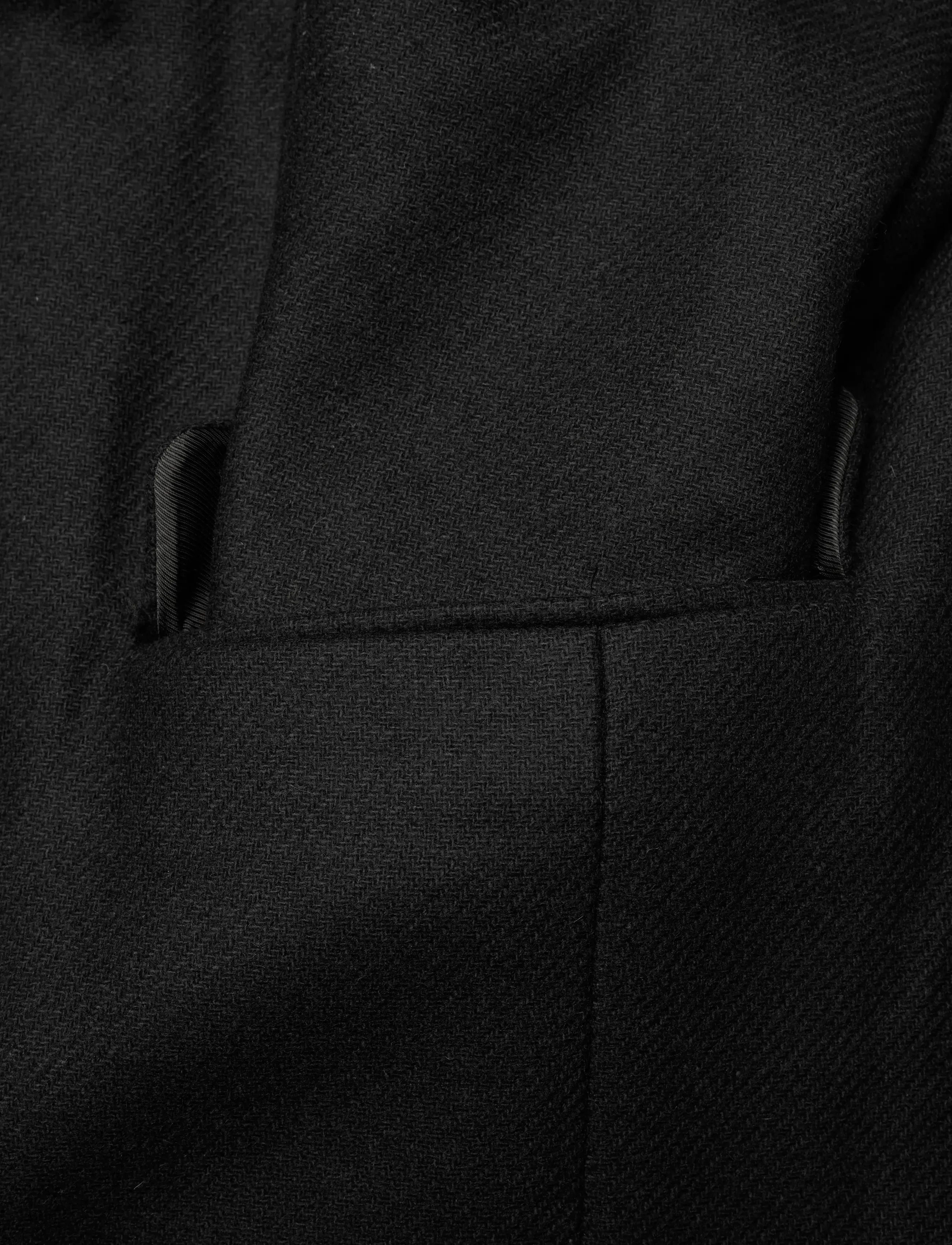 Hope - Time Coat - black twill - 3