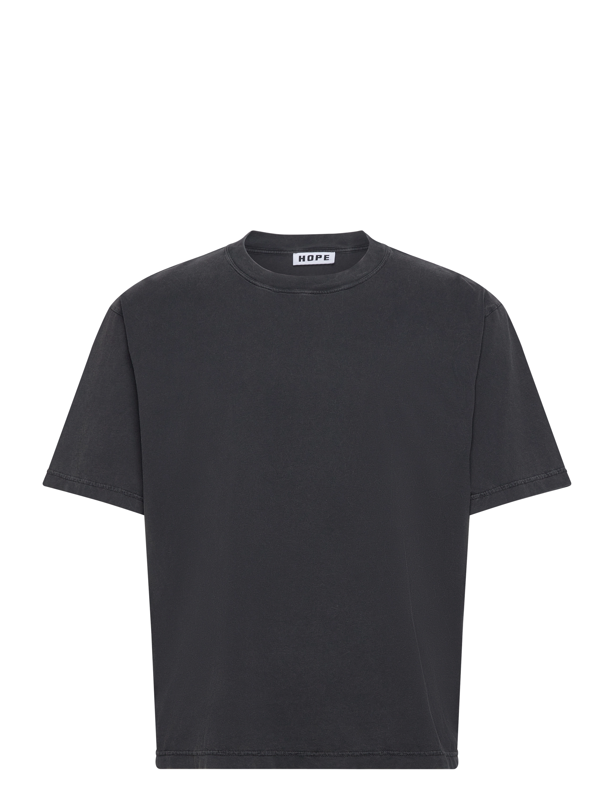 HOPE Boxy Tee Schwarz - 44 - Herren