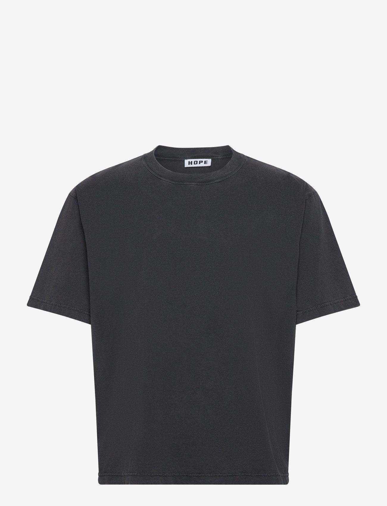 Hope - Boxy Tee - t-shirts - washed black jersey - 0