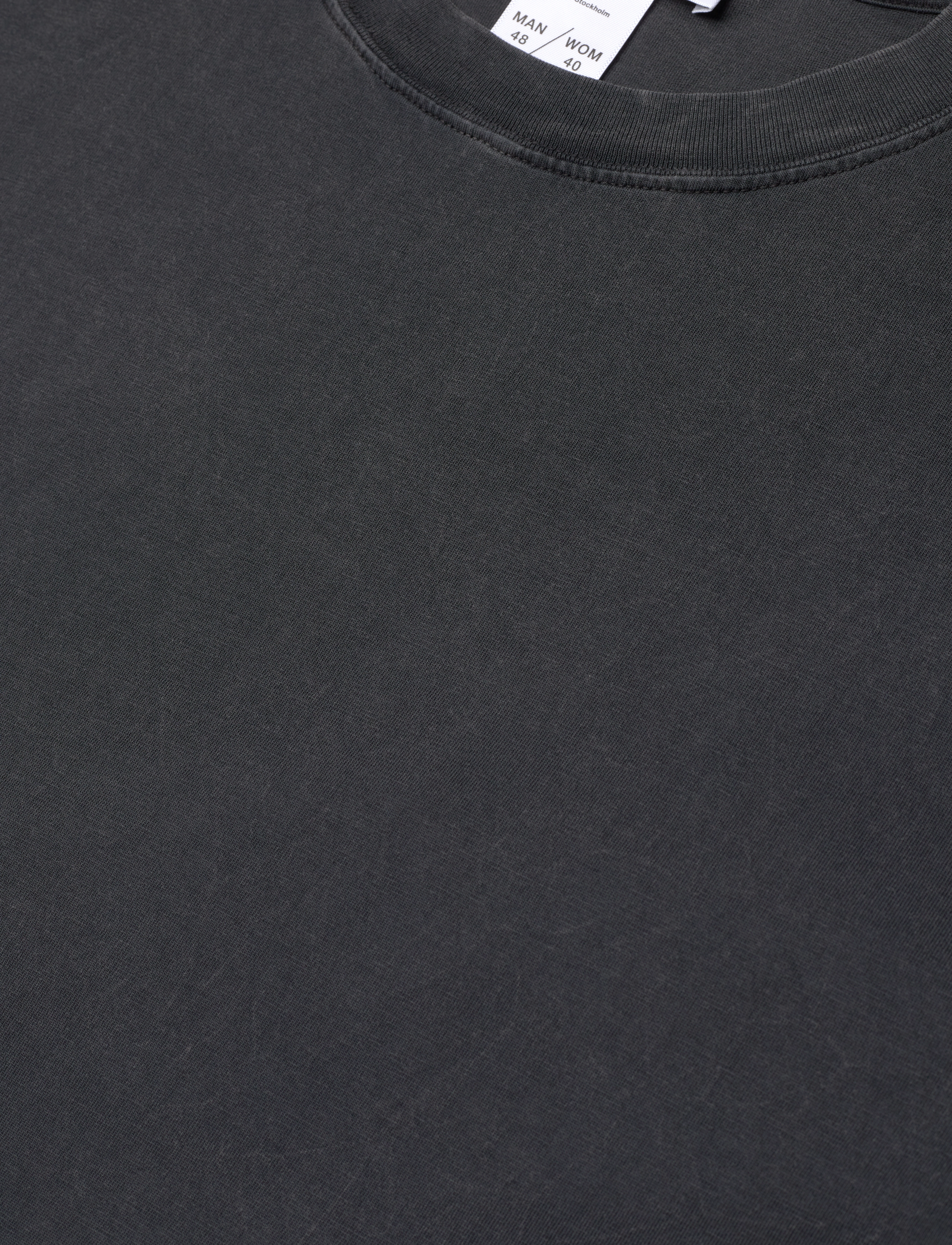Hope - BOXY TEE - kortærmede t-shirts - washed black jersey - 2