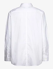 Hope - Boxy Shirt - langermede skjorter - white poplin - 1