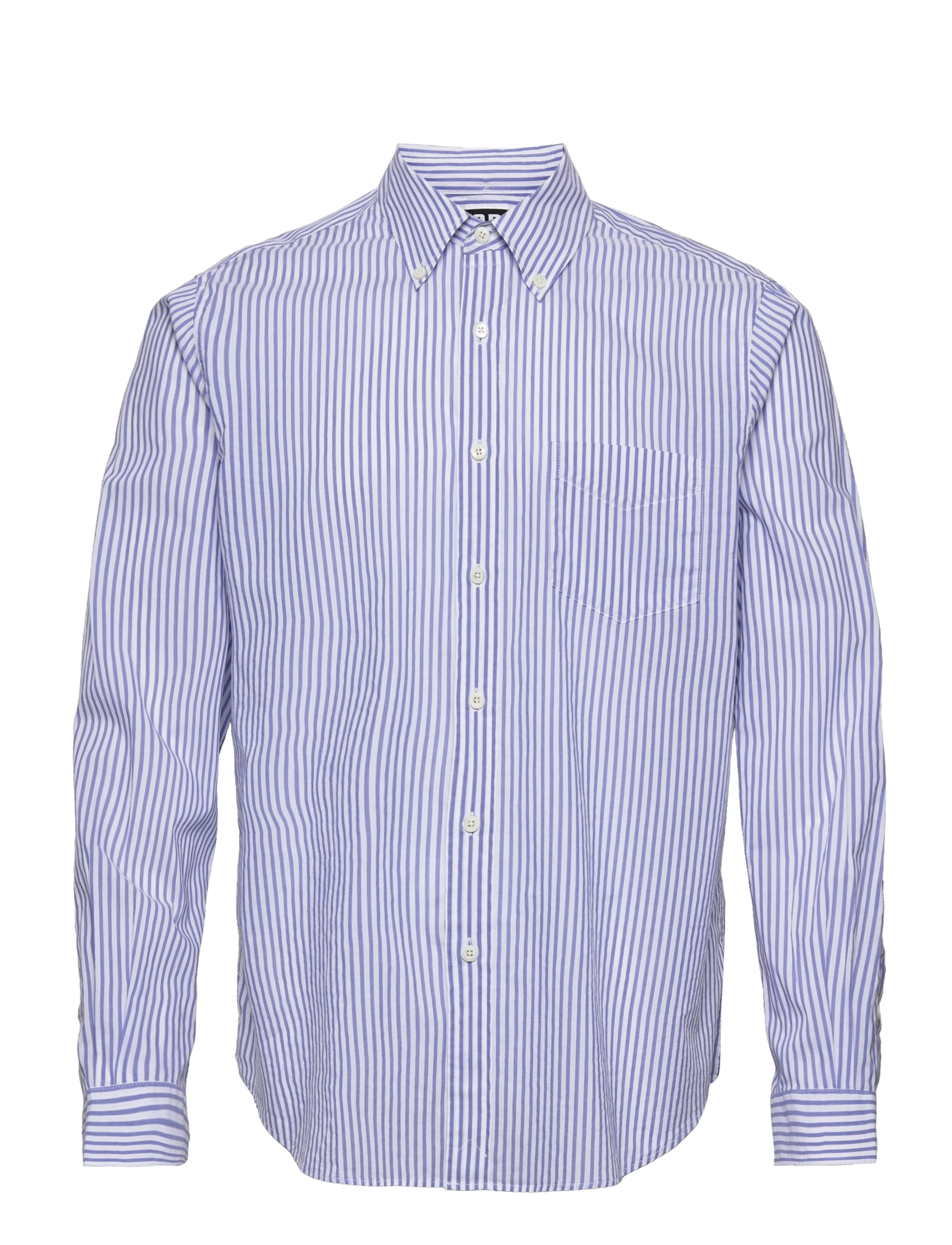 Hope - BUTTON SHIRT - blue stripe - 0