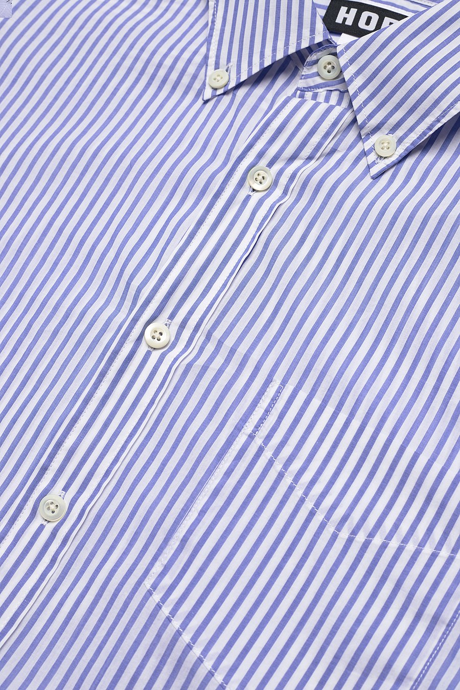 Hope - BUTTON SHIRT - blue stripe - 3