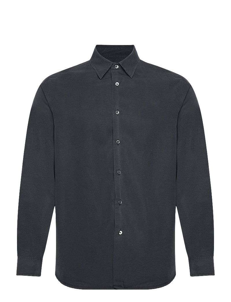 Hope - Regular Fit Shirt - tavalised t-särgid - faded black tencel - 0