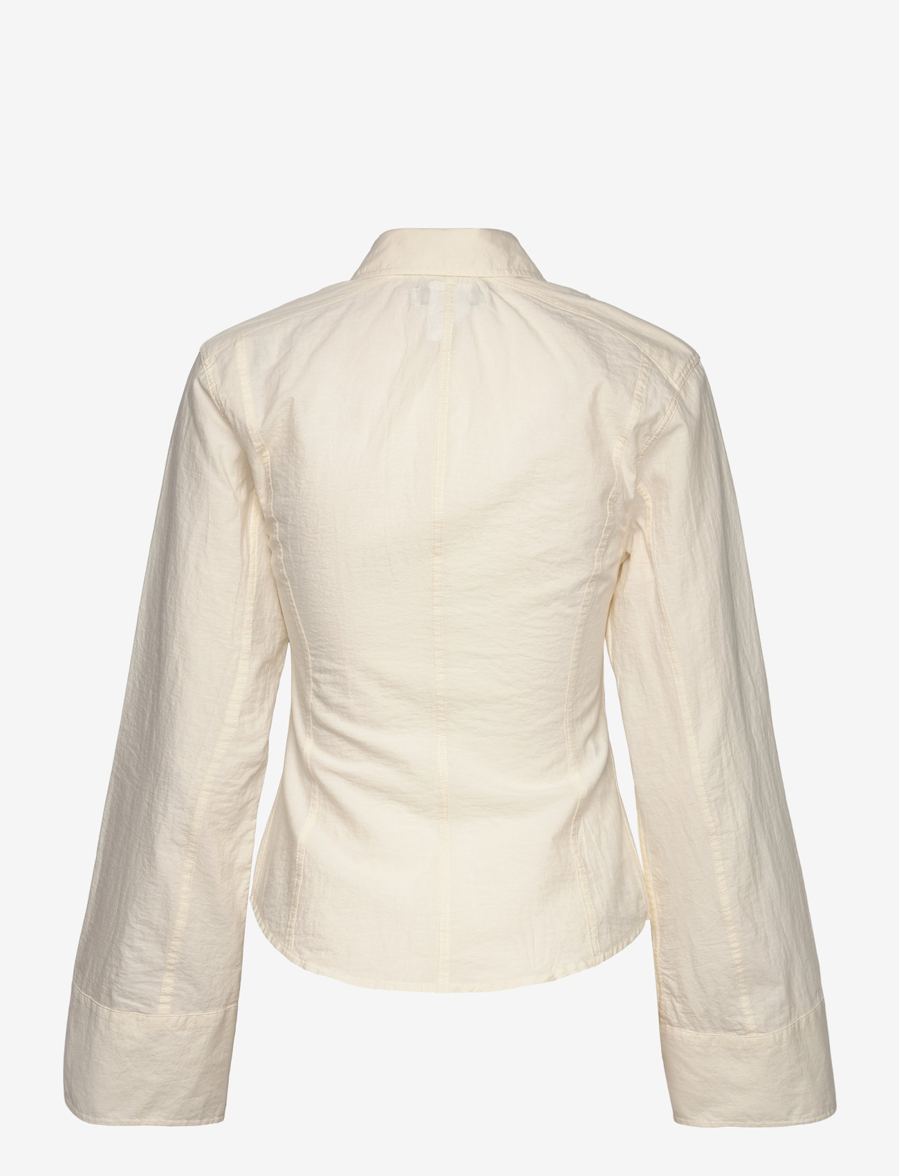 Hope - Shape Shirt Raw White - långärmade skjortor - raw white - 1
