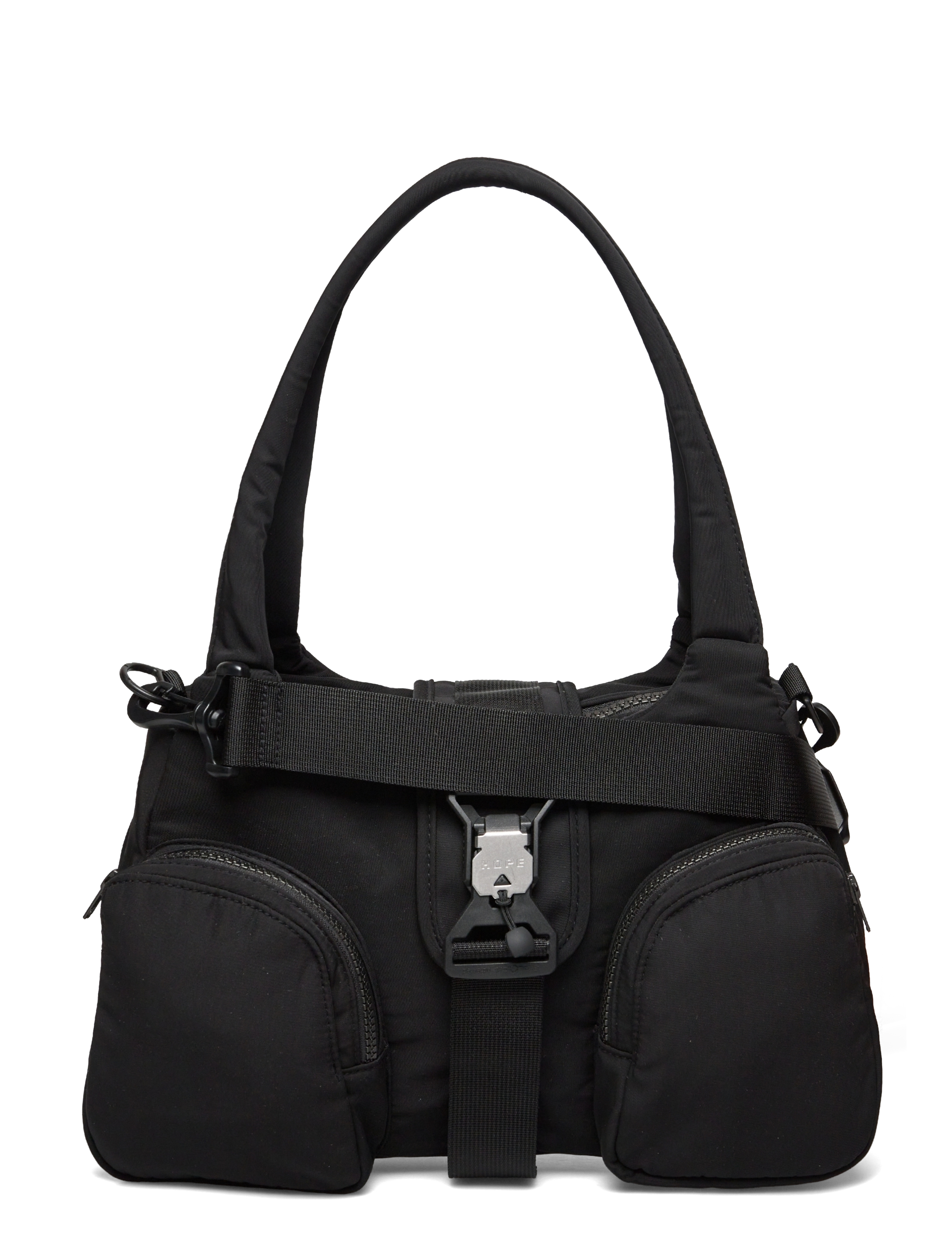Hope Handbag Black - Håndtasker - BLACK / black