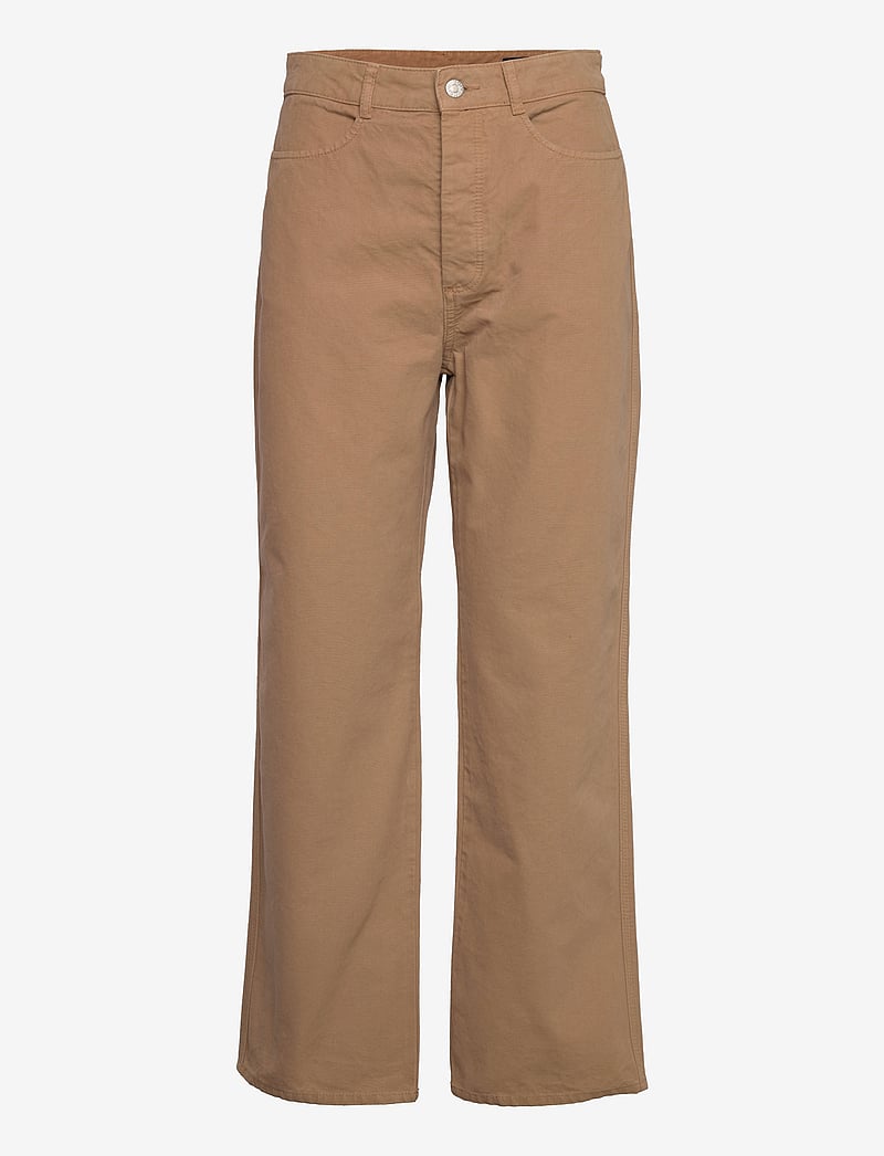 Hope - Stock Trousers - hosen mit weitem bein - beige - 0