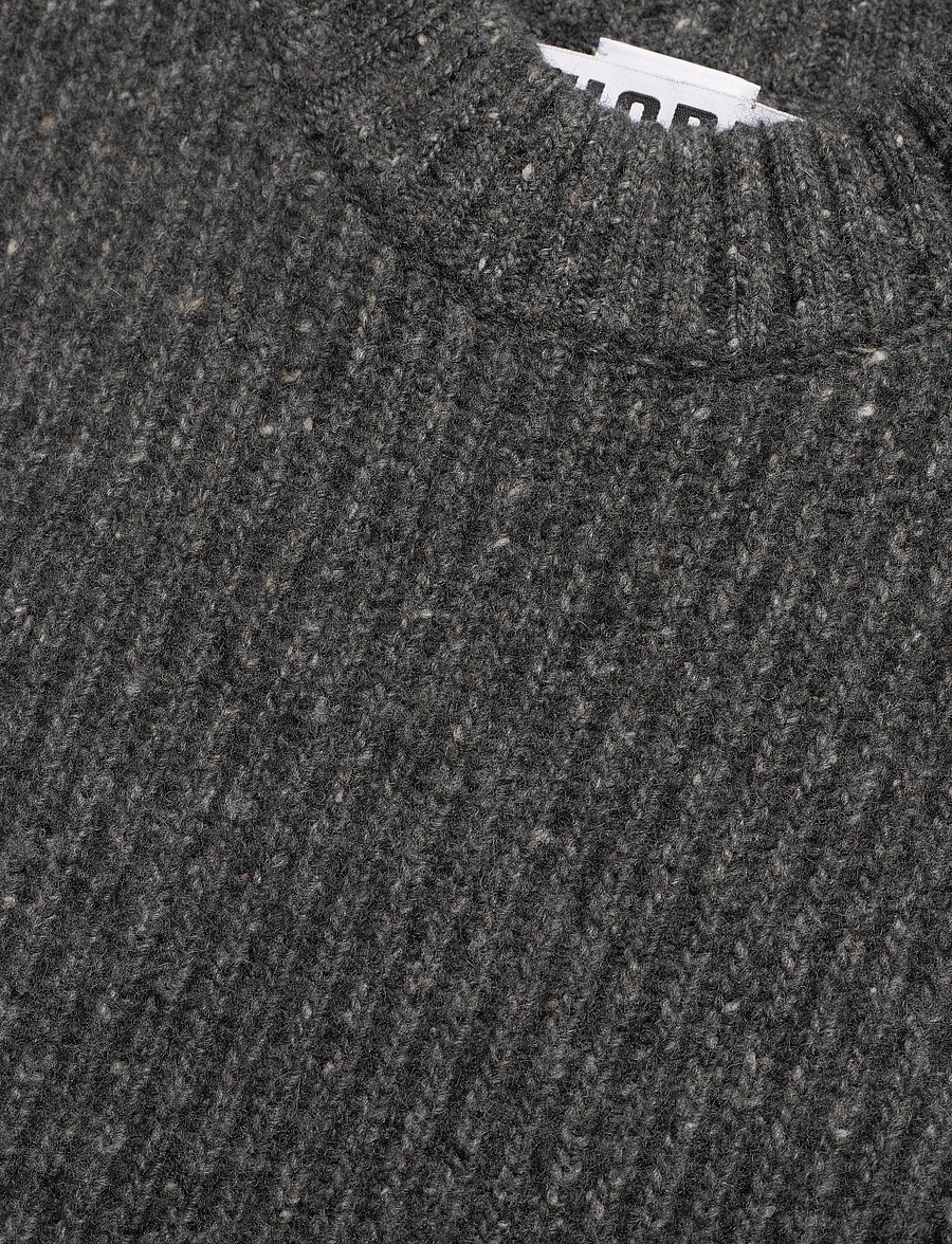 Hope - Crop Vest - dk grey mel - 2