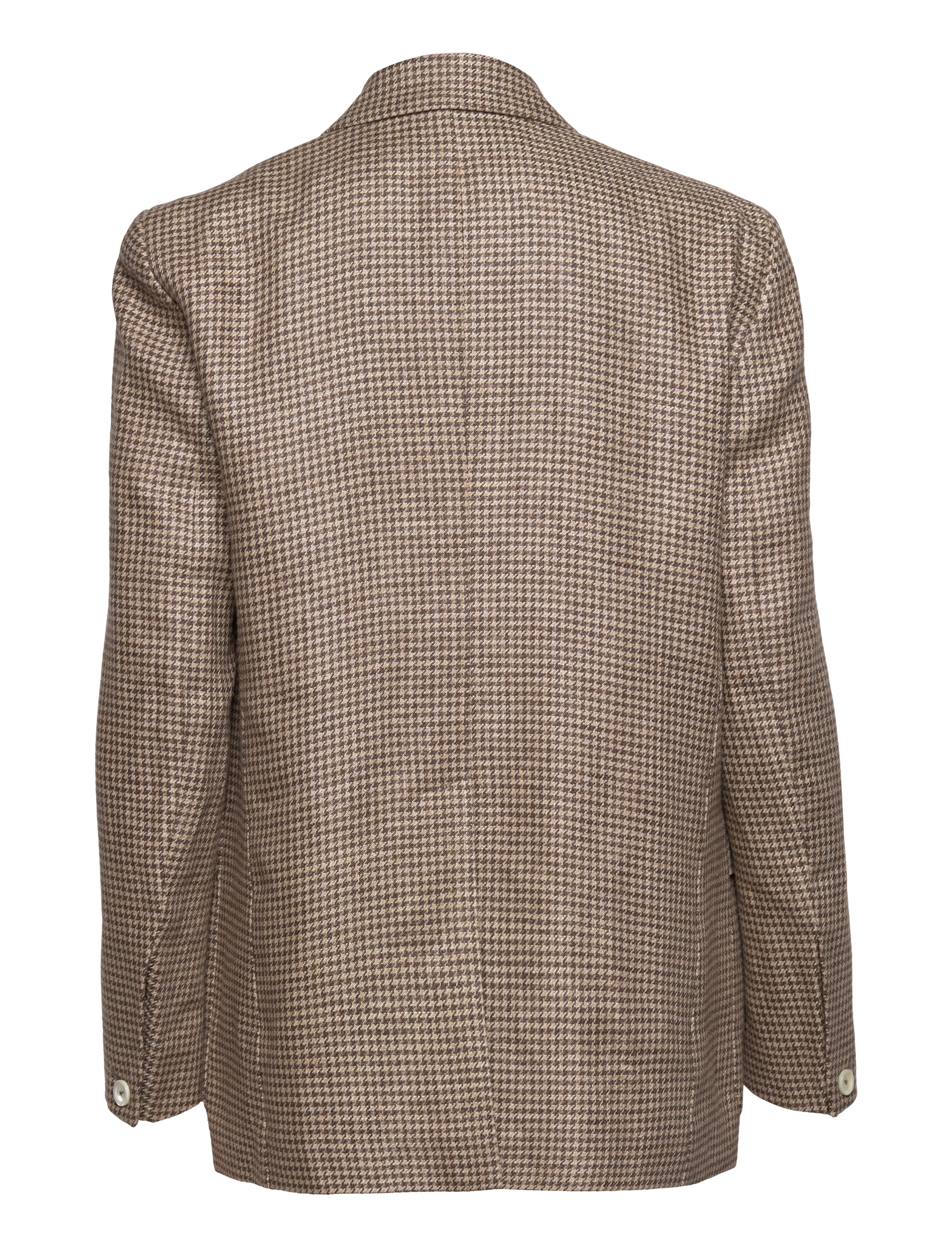 Hope - CIVIL BLAZER - brown dogtooth - 1