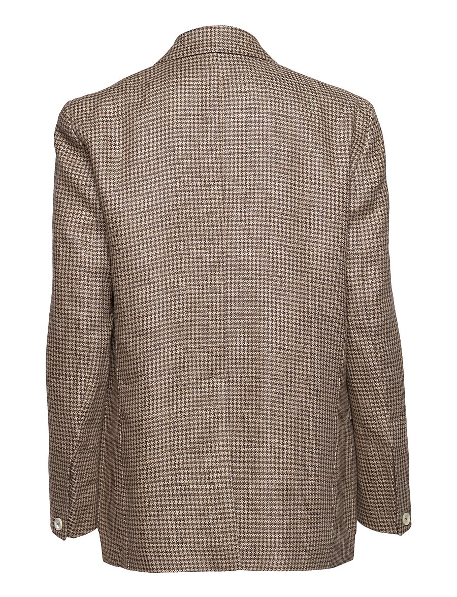 Hope - CIVIL BLAZER - brown dogtooth - 1