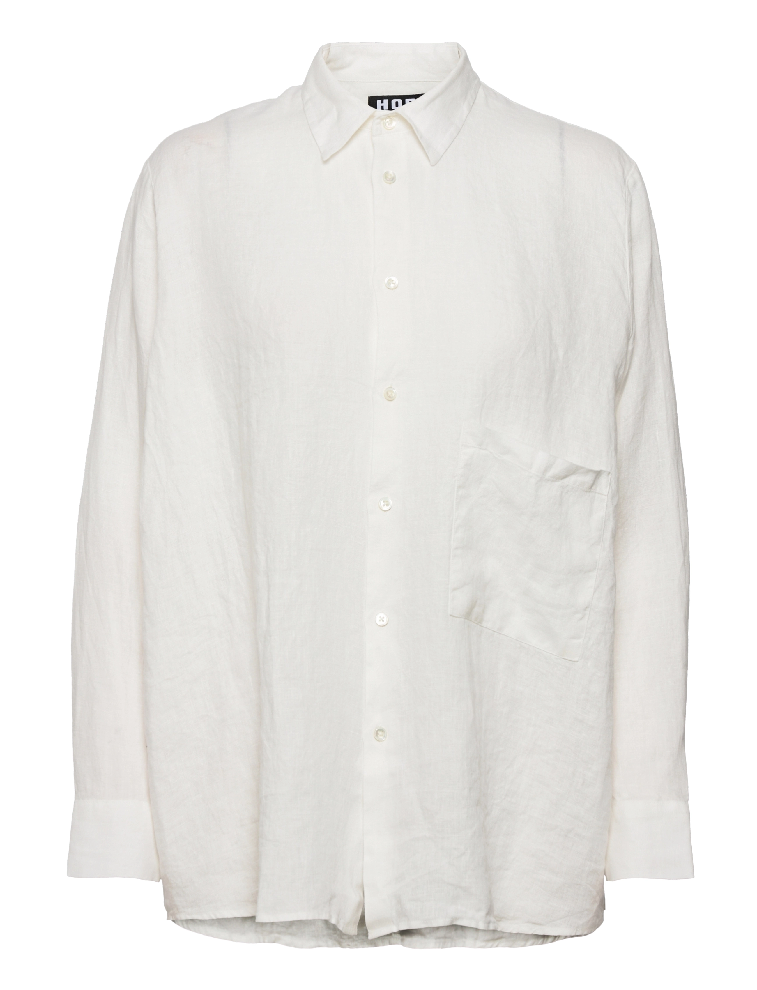 ELMA LINEN SHIRT - OFFWHITE
