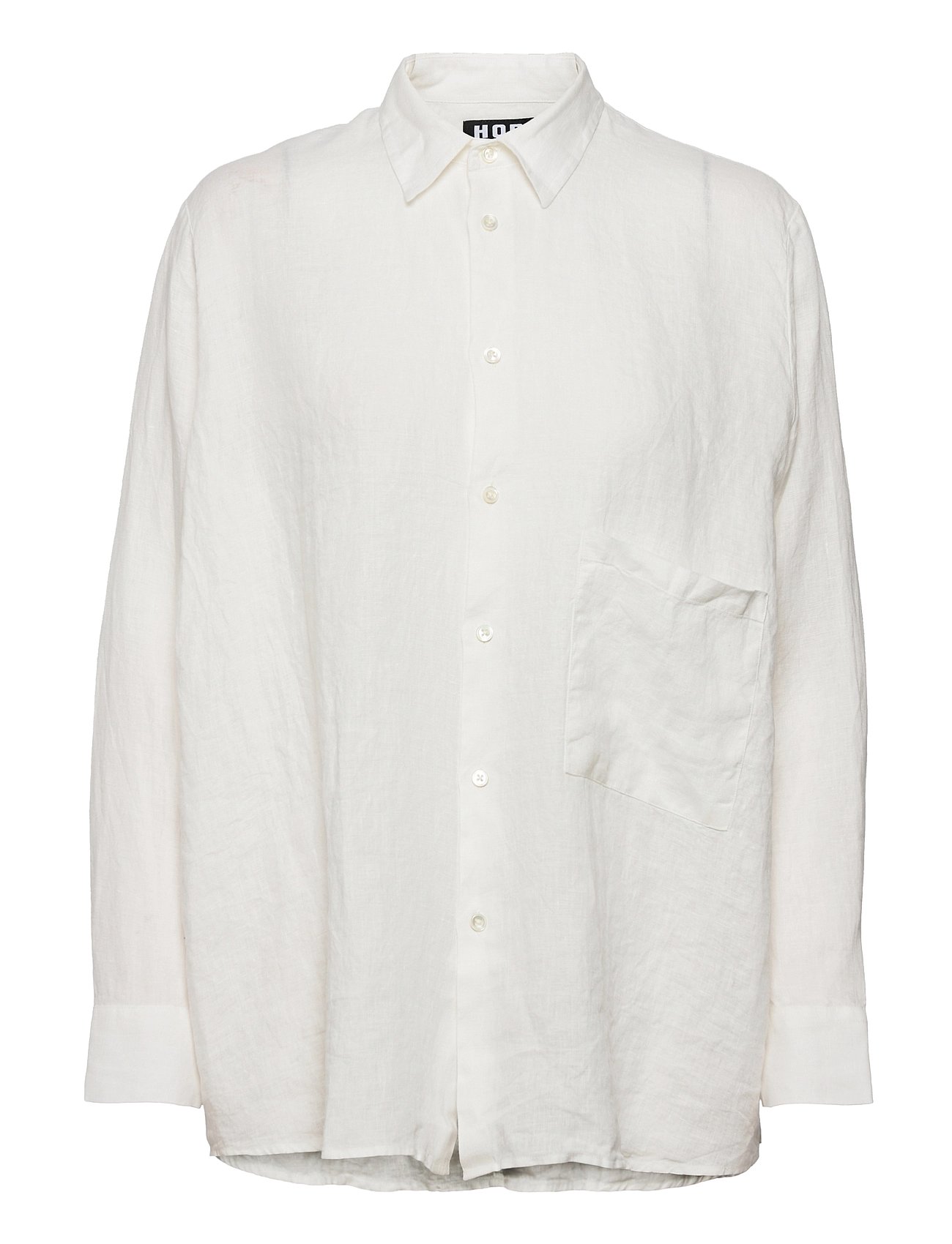 ELMA LINEN SHIRT - OFFWHITE