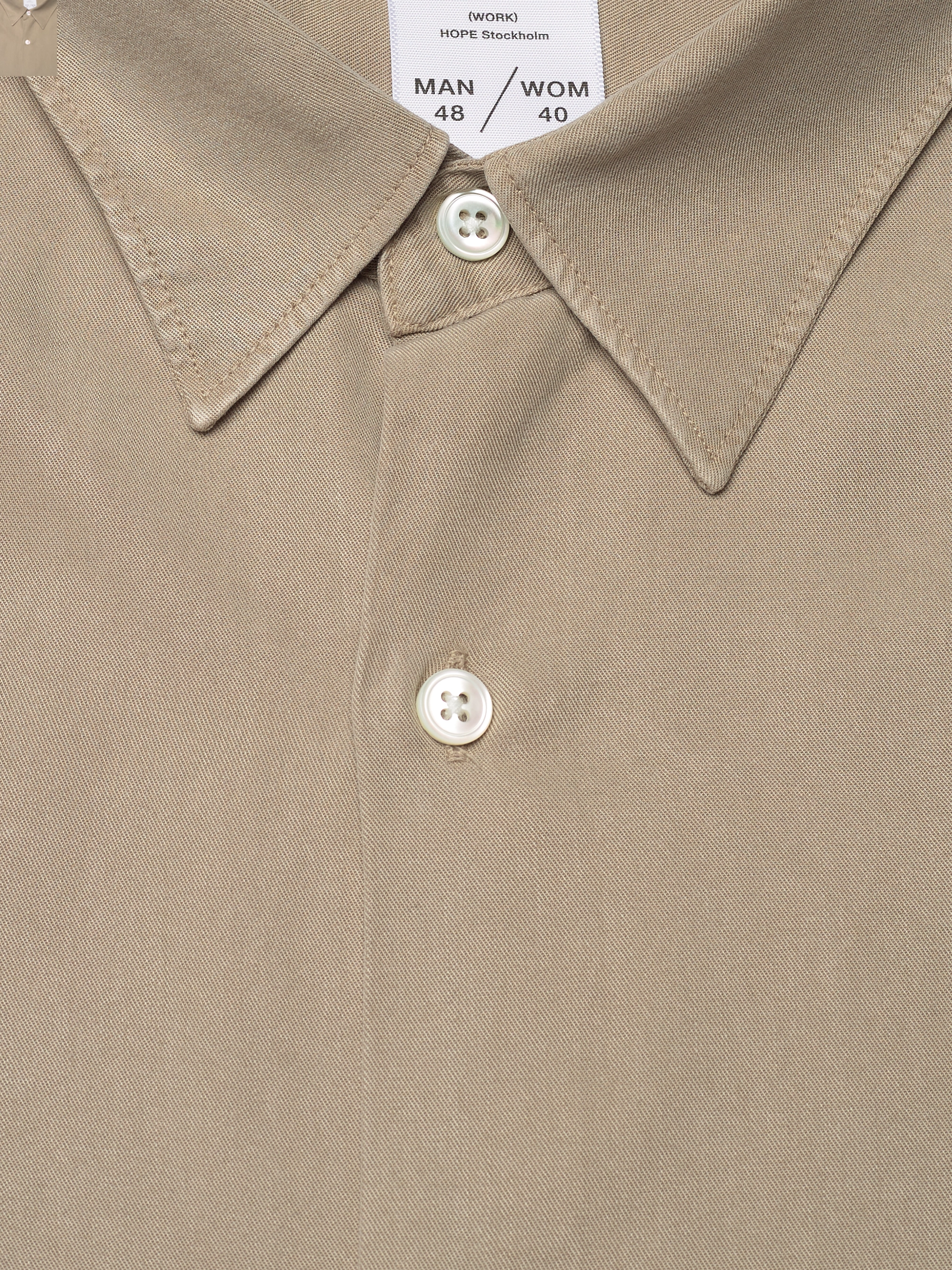 Hope - AIR CLEAN SHIRT - lt khaki beige - 2