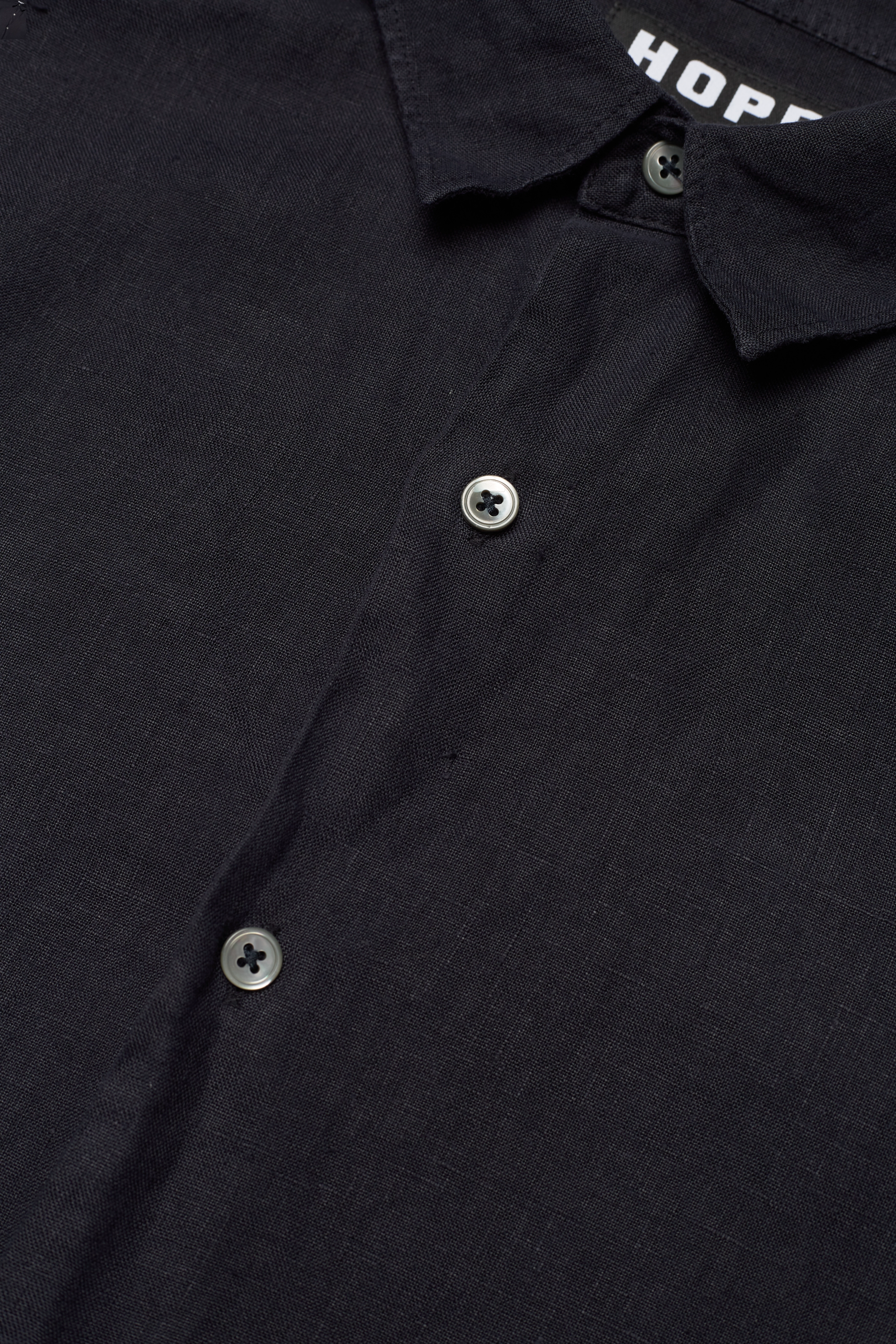 Hope - AIR CLEAN LINEN SHIRT - navy - 3